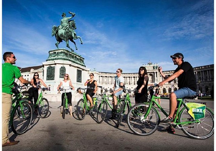 Visite de  Vienne à vélo