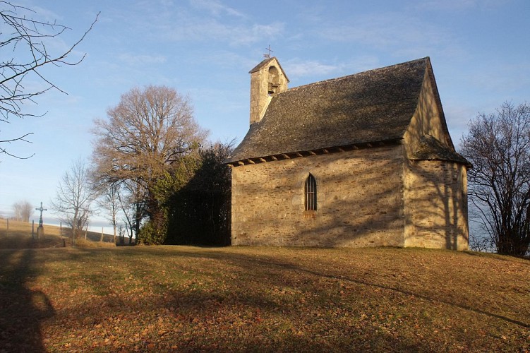 Uitzicht en kapel van La Capelotte