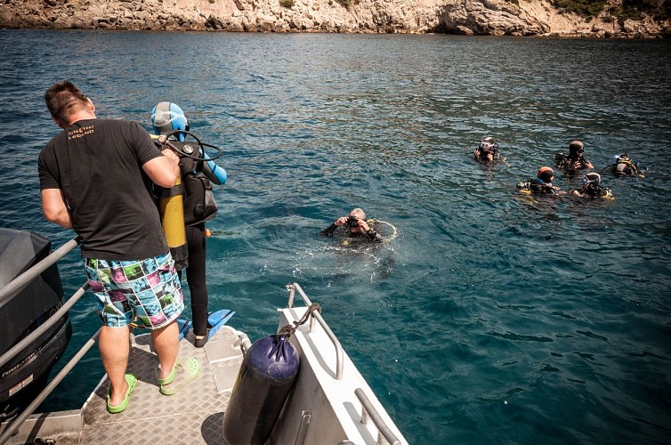 Scuba-diving trainings - Lecques Aquanaut