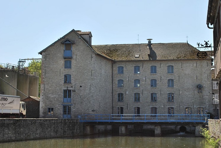 Die Getreidemühle  (Die Mühle von Nemours)