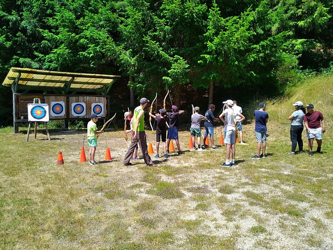 Archery and blowgun Station Sports Nature Haute-Corrèze