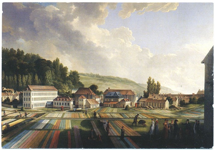 La manufacture de toiles au 18ème siècle