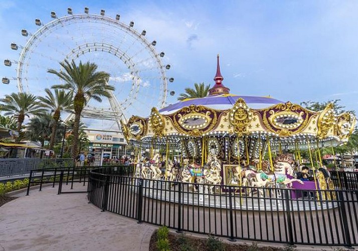 3-in-1 Fast-Track Tickets: Madame Tussauds, Sea Life Aquarium and The Wheel at ICON Park
