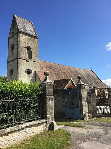 The church of Coulandon