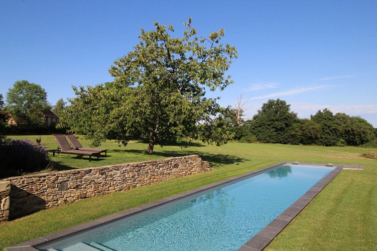 Le bassin de nage : 15 m X 3 m._2