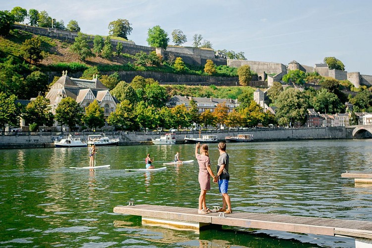 Du sport sur la Meuse