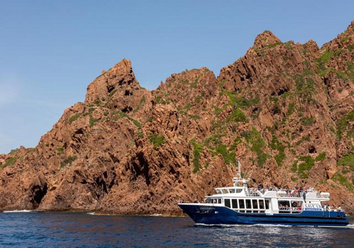 Cruise in the Calanques de Piana, through  Scandola, Girolata and Capo Rosso - Leaving from Ajaccio & Porticcio