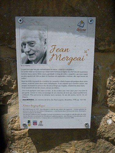 Plaque commémorative Jean Mergeai