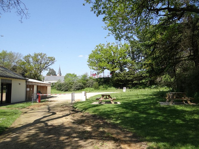 Aire au camping de Villemoisan