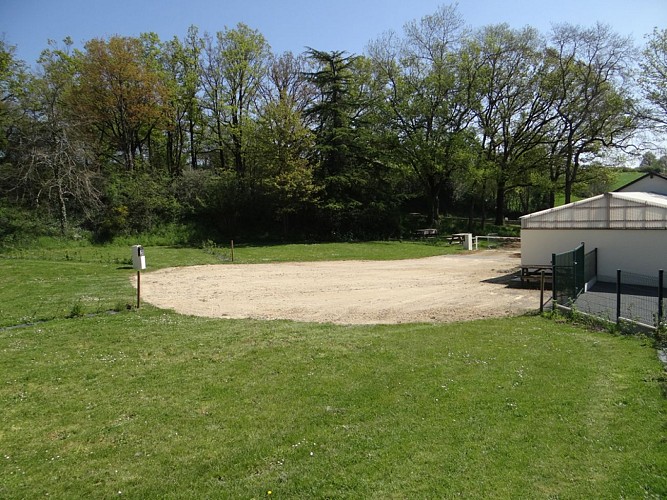 Aire au camping de Villemoisan