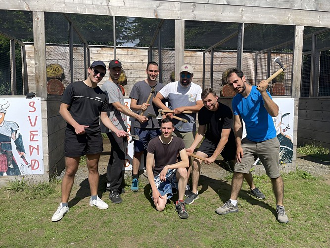 Lancer de haches©Normandie Challenge