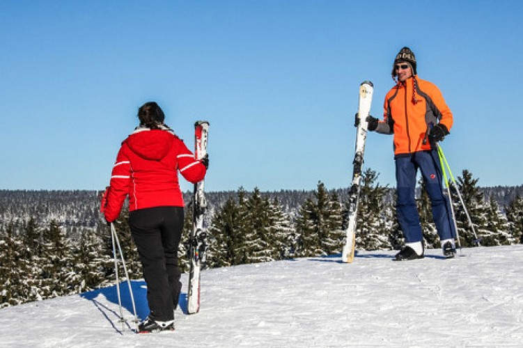 Pistes de ski de fond du Mont Rigi à Waimes