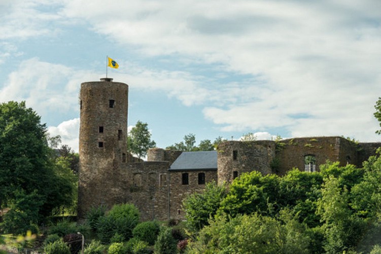 Les ruines du Château de Burg-Reuland