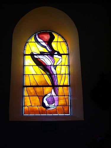 Eglise St Pierre de Préporché - Vitraux contemporains