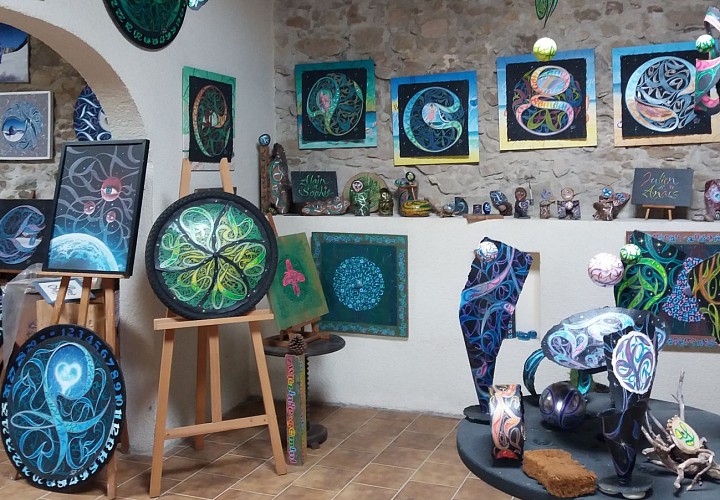 CLAUDE-MARIE LAURENT, ARTISTE PEINTRE CALLIGRAPHE