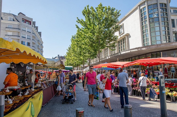 Overdekte markt van Chambéry
