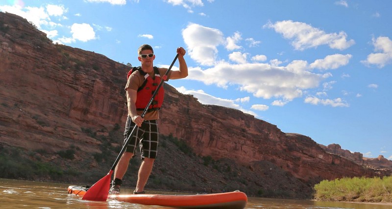 Paddle sur le fleuve Colorado  - Moab