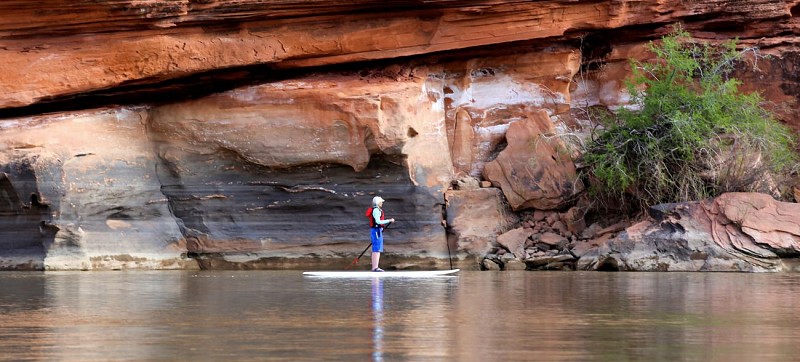 Paddle sur le fleuve Colorado  - Moab