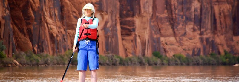 Paddle sur le fleuve Colorado  - Moab
