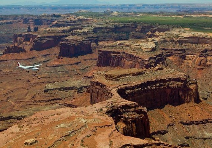 Survol du Parc national des Arches en avion touristique (30 mn) - Moab