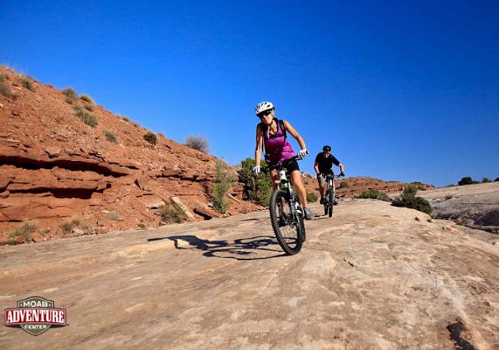 Mountain Biking in the Canyons - Moab