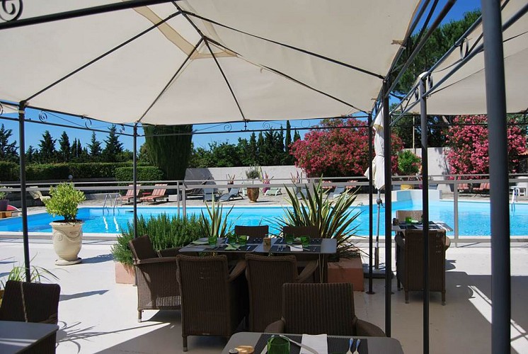 Hotel piscine terrasse