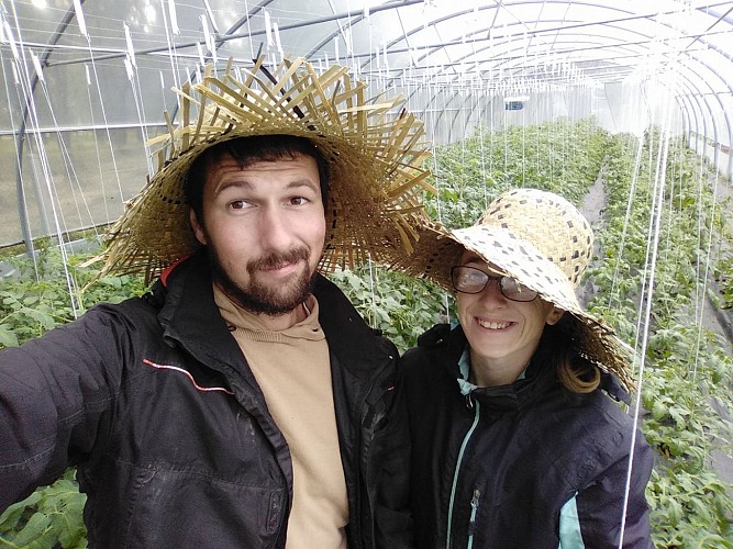 Guillaume et Hyacinthe, vos super maraichers !