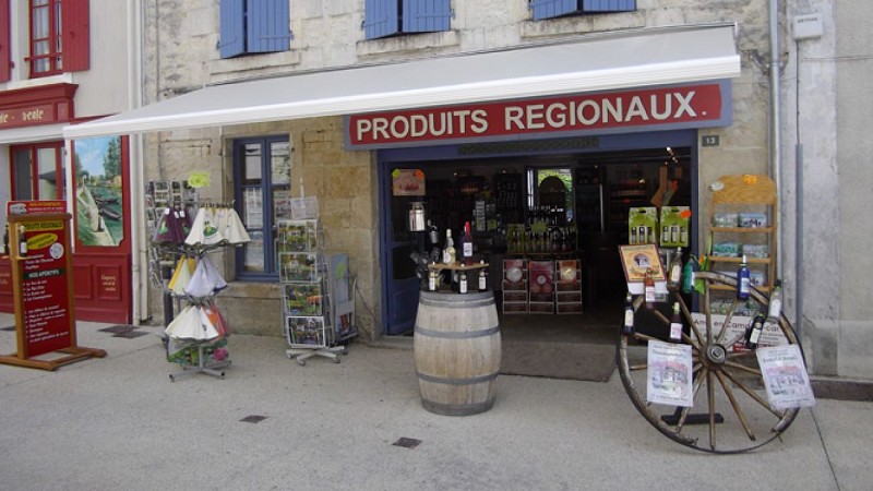Les "Produits régionaux" à Coulon