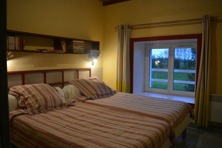 Une chambre vue prairie côté marguerite