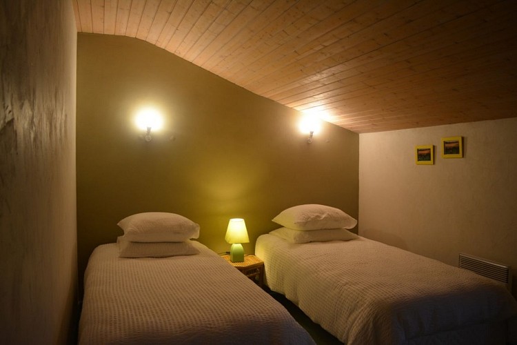 Une chambre gîte côté marguerite