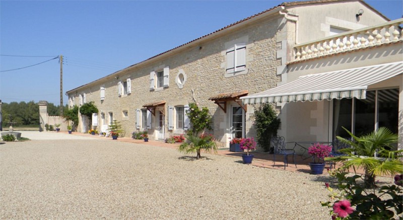 La chambre d'hôtes "Le Logis d'Antigny" à Usseau