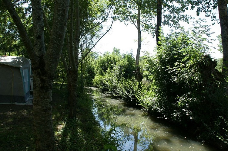 Le camping en bord de conche