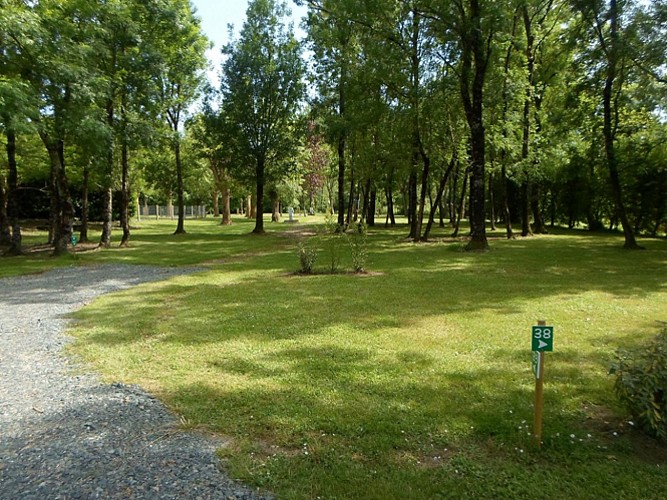 Un emplacement ombragé