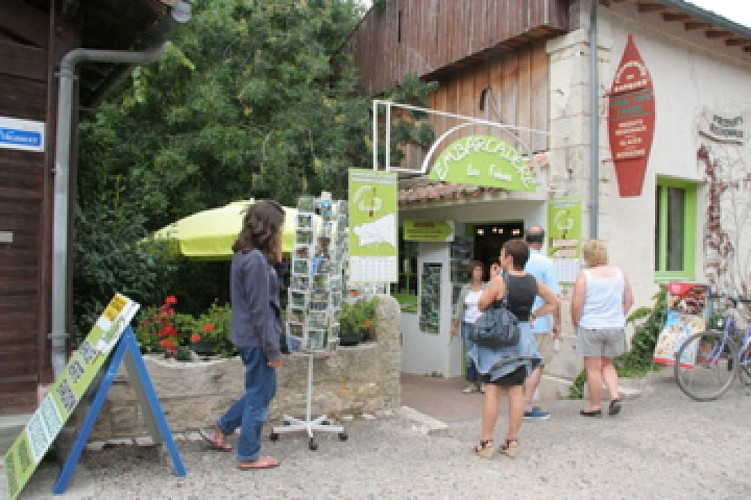 L'entrée de l'embarcadère