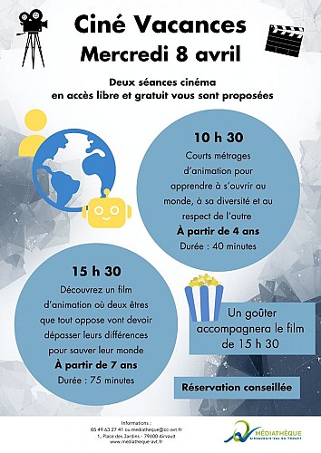 CIné-vacances 8 avril 2026 - 1