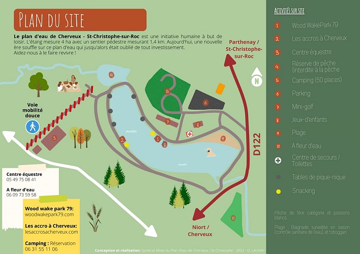 Plan d'eau de Cherveux - St- Christophe - 2