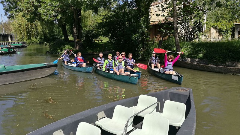 Une escapade en canoës