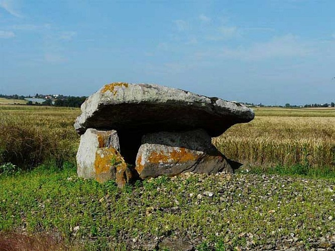 Dolmen megalithe patrimoine culturel puyravault St leger de montbrun Thouarsais