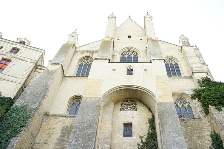 Chapelle Notre Dame Chateau patrimoine culturel Thouars Thouarsais Deux Sevres