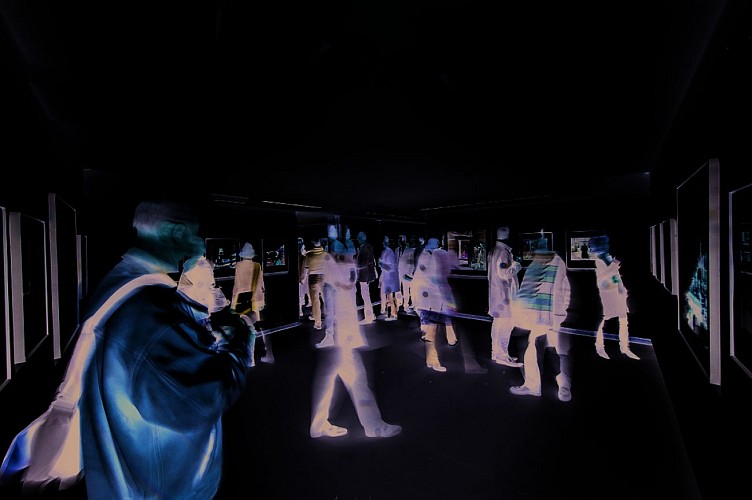 La galerie du rez-de-jardin de la "Villa Pérochon" à Niort