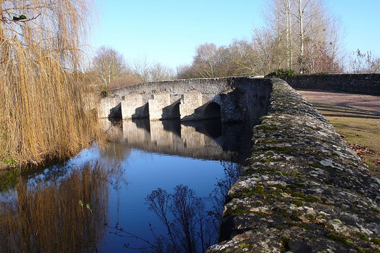 Pont de la Roche patrimoine culturel Luzay Thouarsais Deux Sevres