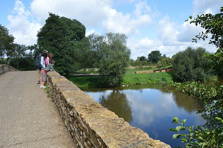 Pont de Preuil patrimoine culturel Val en vignes Thouarsais Deux Sevres