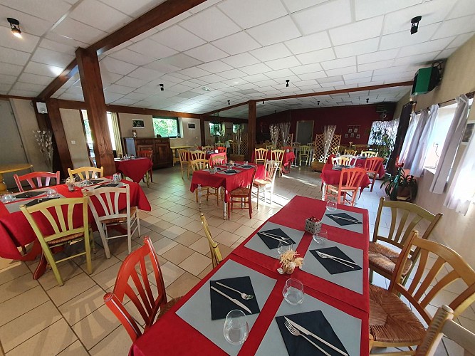 Camping Le Lidon restaurant