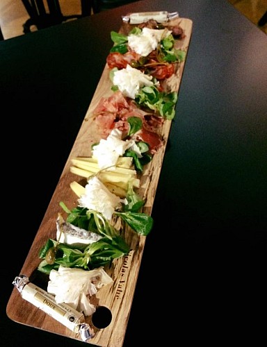 Planche de charcuterie et de fromages