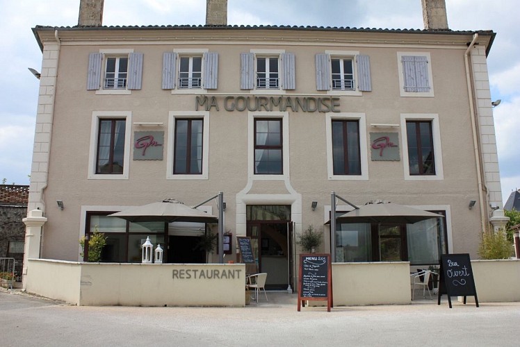 Le restaurant "Ma Gourmandise" à Arçais