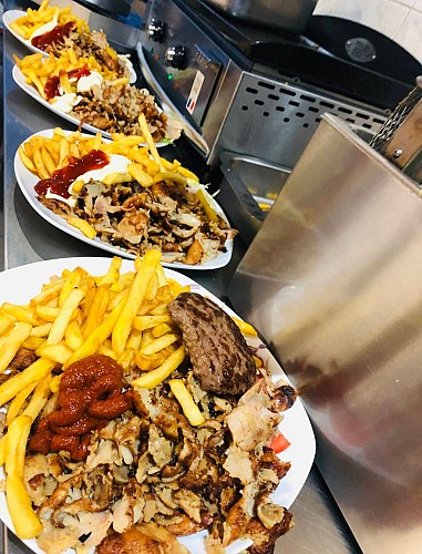 Restauration rapide emporté Oasis Kabab Ste Verge Thouarsais Deux Sevres