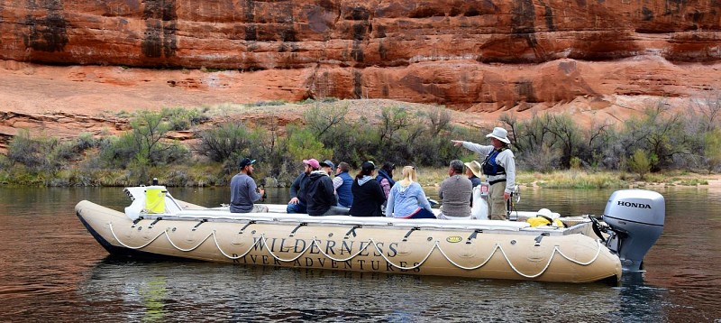 Rafting en eau calme sur le Colorado à Glen Canyon et Horseshoe Bend - Demi-journée au départ de Page