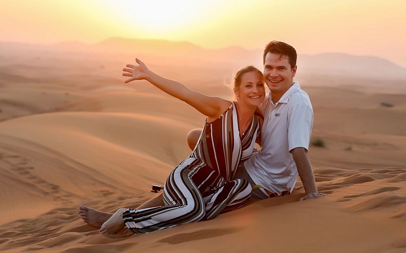 Premium Red Dunes Desert Safari in Dubai