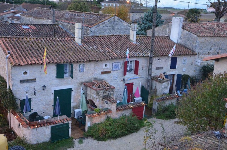 Vue d'ensemble des 3 gîtes