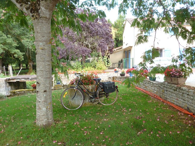 Le gîte "La Grenouille" à Sansais-La Garette